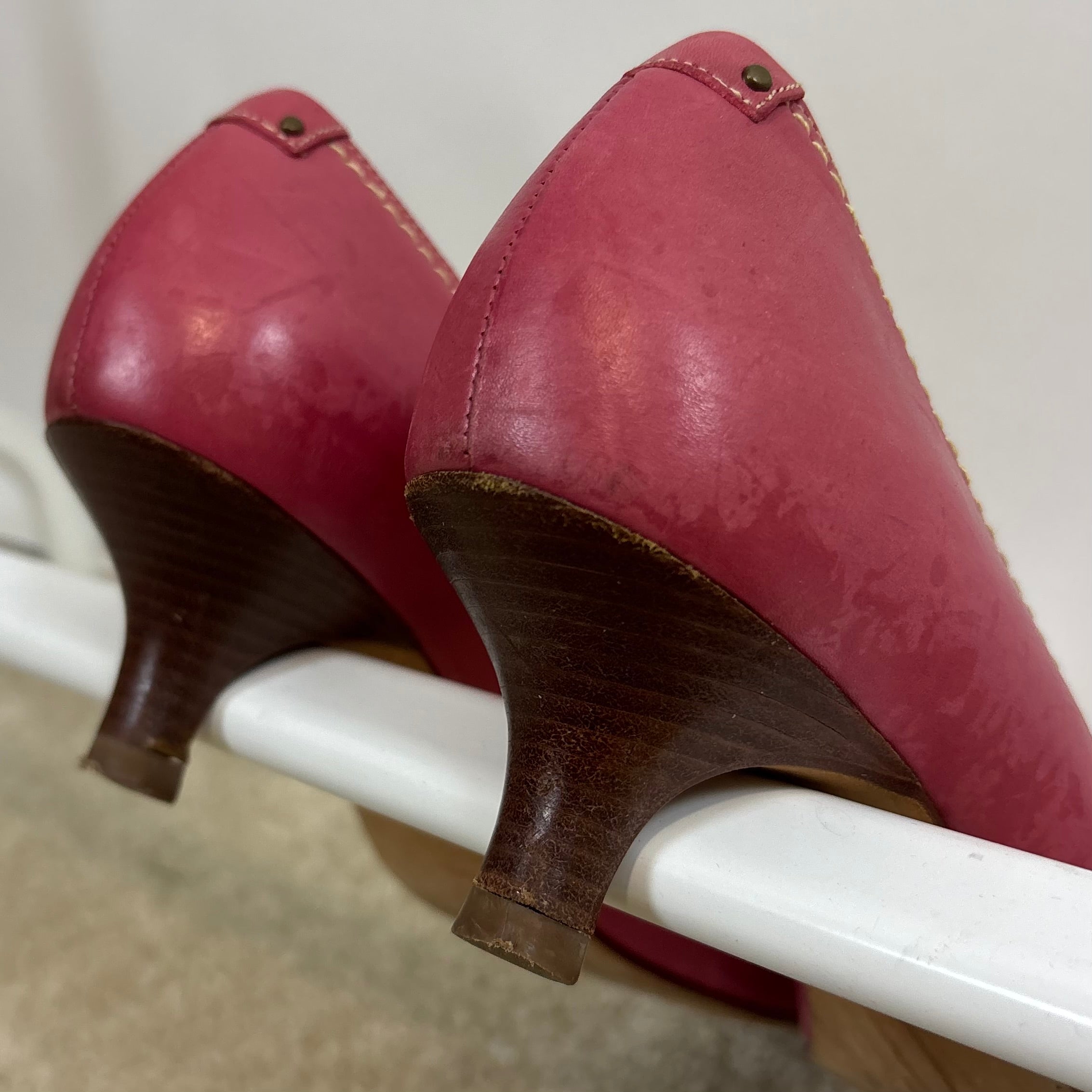 Pink Tassel Pumps