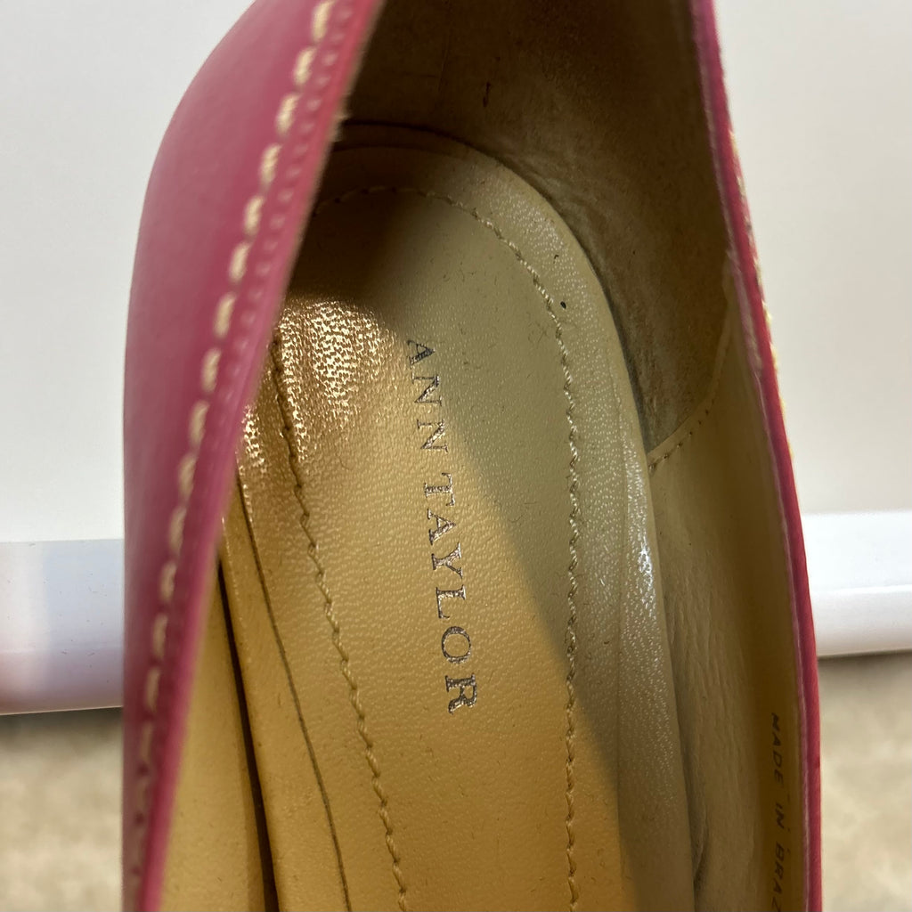 Pink Tassel Pumps